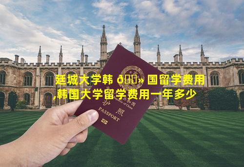 廷城大学韩 🌻 国留学费用,韩国大学留学费用一年多少